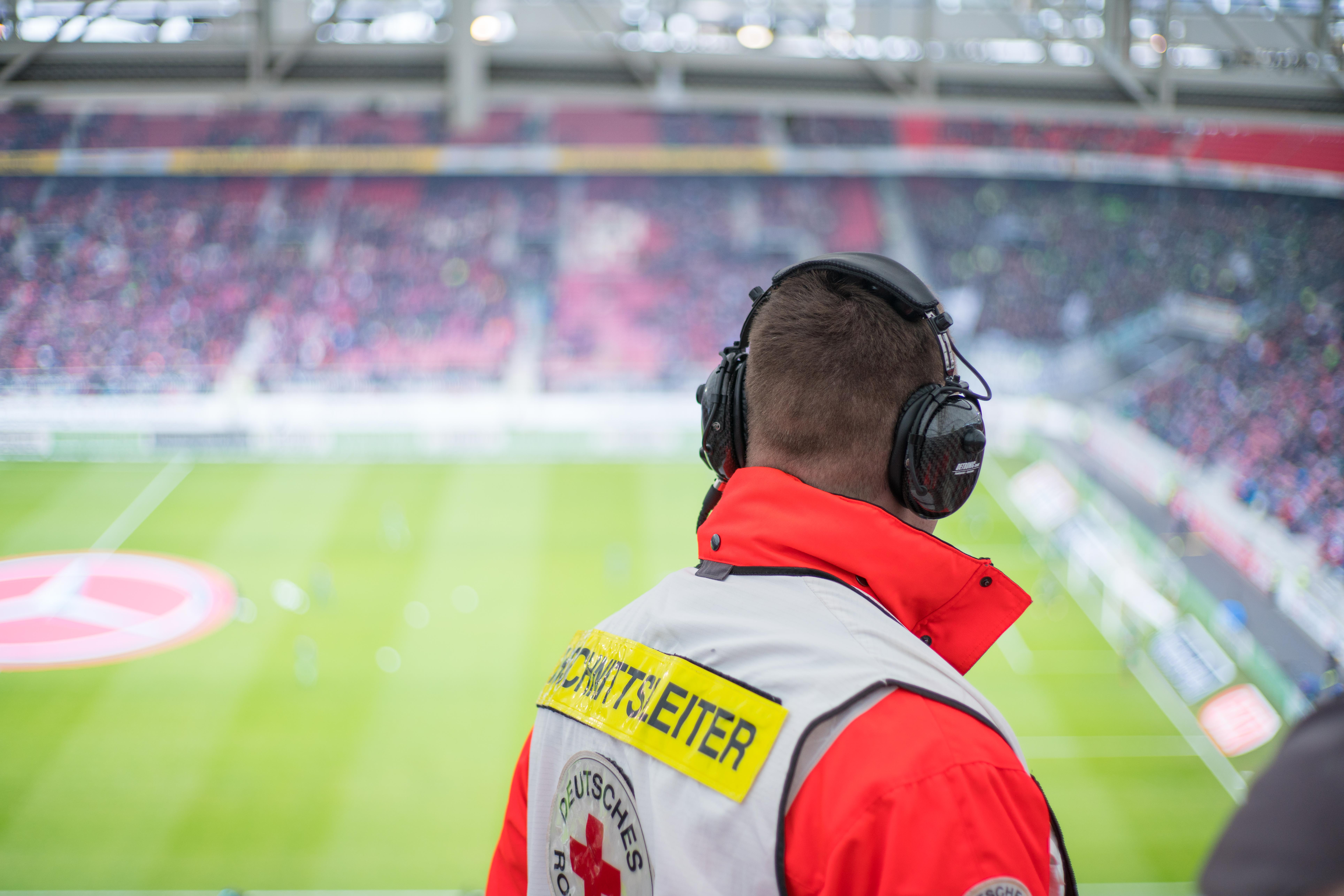 DRK im Stadion Stuttgart